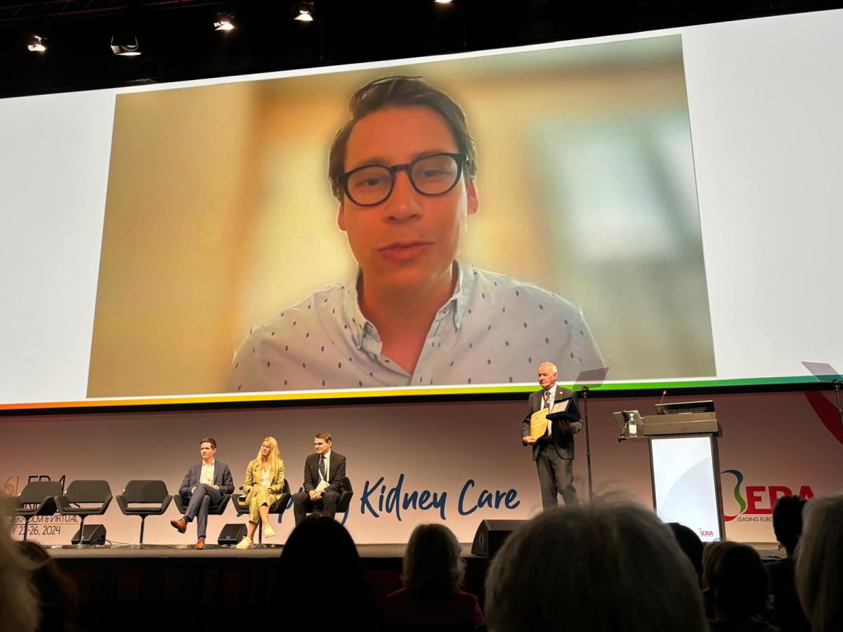 Rosanna Gusmano ERA Award for Young Investigators in basic science for Jeroen de Baaij